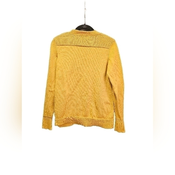 Eddie Bauer yellow sweater small - Picture 2 of 4